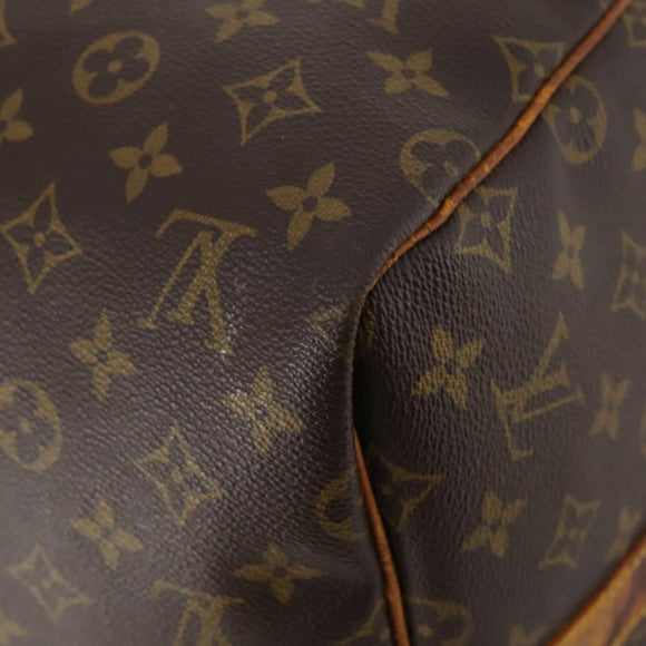 LOUIS VUITTON Monogram Keepall Bandouliere 55 Boston Bag M41414 LV Auth bs35329