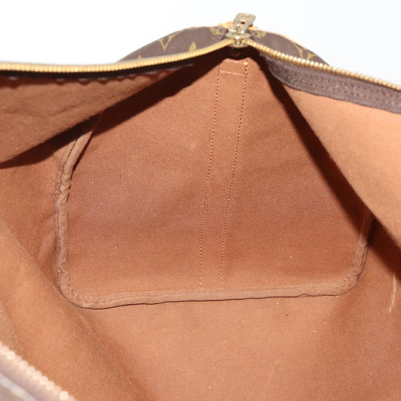 LOUIS VUITTON Monogram Keepall Bandouliere 55 Boston Bag M41414 LV Auth bs35329