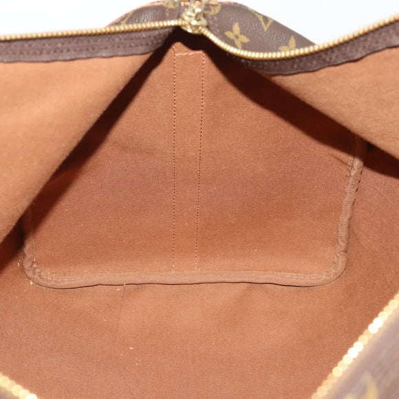LOUIS VUITTON Monogram Keepall Bandouliere 55 Boston Bag M41414 LV Auth bs35329