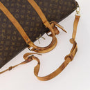 LOUIS VUITTON Monogram Keepall Bandouliere 55 Boston Bag M41414 LV Auth bs35329-7
