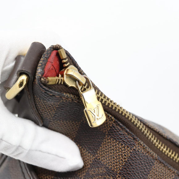 LOUIS VUITTON Damier Ebene Bloomsbury PM Shoulder Bag N42251 LV Auth bs35330