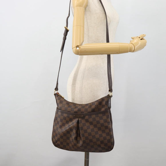 LOUIS VUITTON Damier Ebene Bloomsbury PM Shoulder Bag N42251 LV Auth bs35330