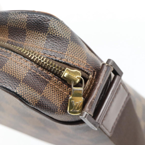 LOUIS VUITTON Damier Ebene Olaf PM Shoulder Bag N41442 LV Auth bs35331