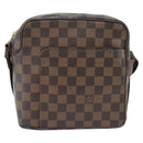 LOUIS VUITTON Damier Ebene Olaf PM Shoulder Bag N41442 LV Auth bs35331-13