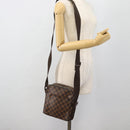 LOUIS VUITTON Damier Ebene Olaf PM Shoulder Bag N41442 LV Auth bs35331-22