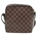 LOUIS VUITTON Damier Ebene Olaf PM Shoulder Bag N41442 LV Auth bs35331-2
