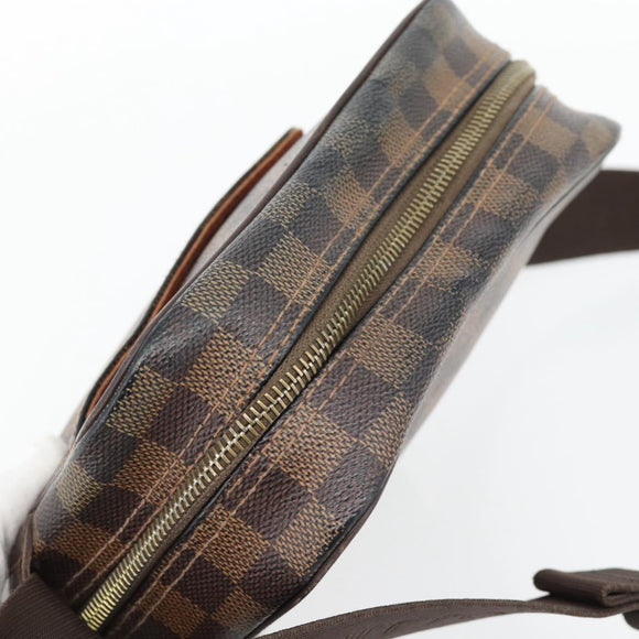 LOUIS VUITTON Damier Ebene Olaf PM Shoulder Bag N41442 LV Auth bs35331