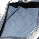 GUCCI GG Supreme Sherry Line Hand Bag PVC Navy Gold 010 378 Auth bs35334-17