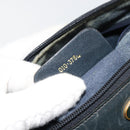 GUCCI GG Supreme Sherry Line Hand Bag PVC Navy Gold 010 378 Auth bs35334-22