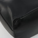 GUCCI Shoulder Bag Leather Black Silver 0013814 Auth bs35336-11