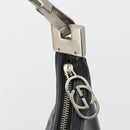 GUCCI Shoulder Bag Leather Black Silver 0013814 Auth bs35336-15
