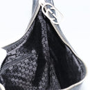 GUCCI Shoulder Bag Leather Black Silver 0013814 Auth bs35336-18