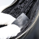 GUCCI Shoulder Bag Leather Black Silver 0013814 Auth bs35336-22
