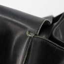GUCCI Shoulder Bag Leather Black Silver 90647 Auth bs35337-10