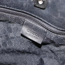 GUCCI Shoulder Bag Leather Black Silver 90647 Auth bs35337-18