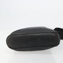 GUCCI Shoulder Bag Leather Black Silver 90647 Auth bs35337-5