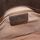 GUCCI GG Supreme Web Sherry Line Tas PVC Beige Goud 40 02 081 Auth bs35338-18