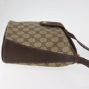 GUCCI GG Supreme Web Sherry Line Tas PVC Beige Goud 40 02 081 Auth bs35338-3