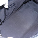 CHANEL Matelassé Kettenhandtasche Lackleder Navy Silber CC Auth bs35340-15