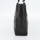 CHANEL Choco Bar Hand Bag Leather Black Gold CC Auth bs35341-3