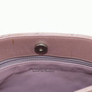 CHANEL Matelasse Chain Hand Bag Leather Pink Silver CC Auth bs35344V-20