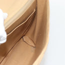CHANEL Matelassé Business Tas Kaviaarleer Beige Goud CC Auth bs35346-18