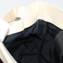 CHANEL Boy Chanel Chain Tote Bag Calf Skin Black Silver CC Auth bs35348-18