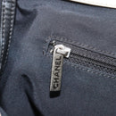 CHANEL Boy Chanel Chain Tote Bag Calf Skin Black Silver CC Auth bs35348-19