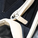 CHANEL Boy Chanel Chain Tote Bag Calf Skin Black Silver CC Auth bs35348-21