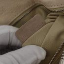 Chloe Paddington Hand Bag Leather Ivory Gold Silver Auth bs35349M-25