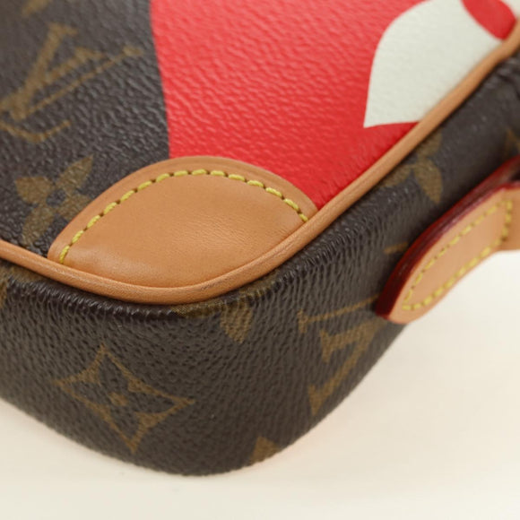 LOUIS VUITTON Monogram Game On Panam Schoudertas M82691 LV Auth bs35351M