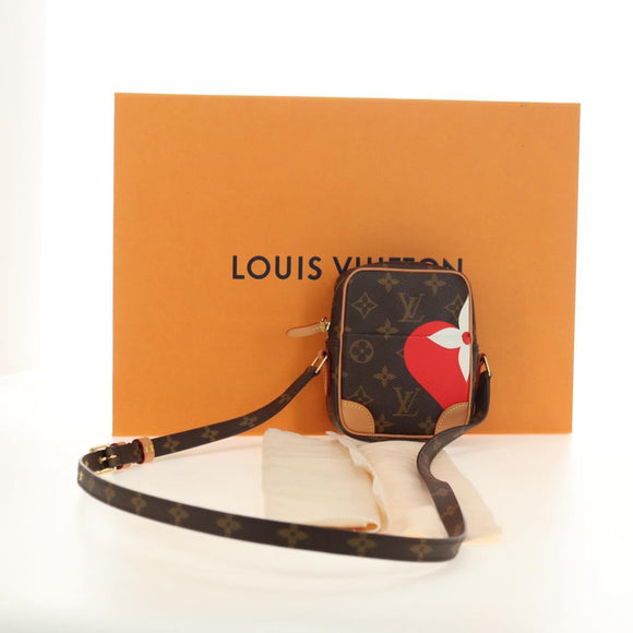 LOUIS VUITTON Monogram Game On Panam Schoudertas M82691 LV Auth bs35351M
