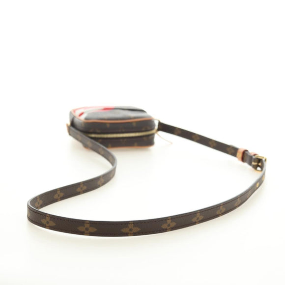 LOUIS VUITTON Monogram Game On Panam Schoudertas M82691 LV Auth bs35351M