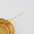SAINT LAURENT Brooch metal Gold Auth bs35355A-11