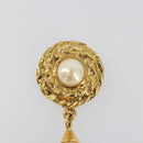 SAINT LAURENT Brooch metal Gold Auth bs35355A-3