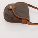 CELINE Macadam Canvas Shoulder Bag PVC Leather 2 Set Brown Auth bs35363-12