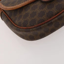 CELINE Macadam Canvas Shoulder Bag PVC Leather 2 Set Brown Auth bs35363-16