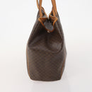 CELINE Macadam Canvas Shoulder Bag PVC Leather 2 Set Brown Auth bs35363-4