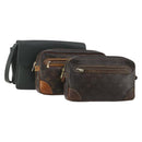 LOUIS VUITTON Monogram Taiga Clutch Bag 3 Set Epicea LV Auth bs35365-1