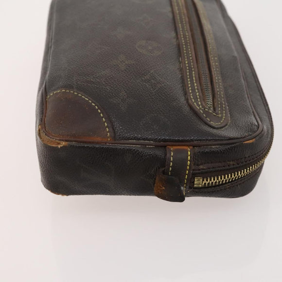 LOUIS VUITTON Monogram Taiga Clutch Bag 3 Set Epicea LV Auth bs35365