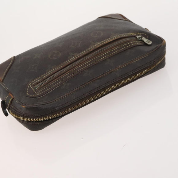 LOUIS VUITTON Monogram Taiga Clutch Bag 3 Set Epicea LV Auth bs35365