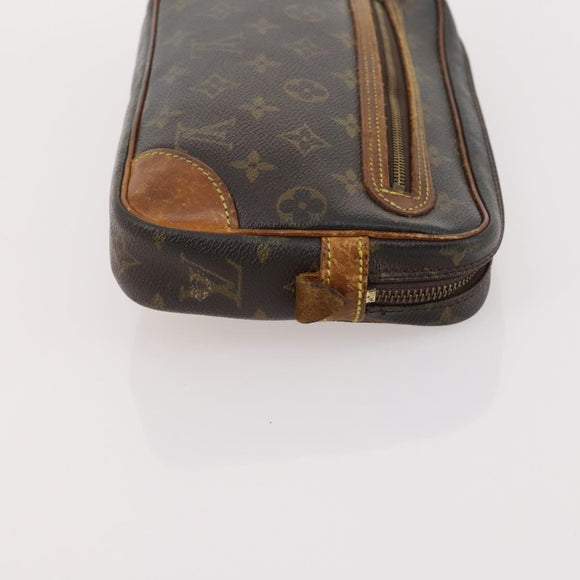 LOUIS VUITTON Monogram Taiga Clutch Bag 3 Set Epicea LV Auth bs35365