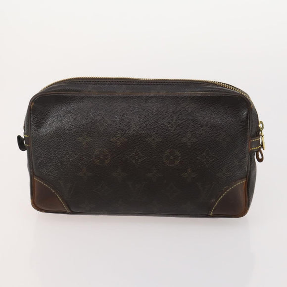 LOUIS VUITTON Monogram Taiga Clutch Bag 3 Set Epicea LV Auth bs35365