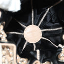 CHANEL Chain Purse Hand Bag Lamb Skin Beige Silver CC Auth bs35366V-10