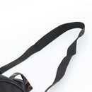 FENDI Handtasche Canvas 2-Wege Schwarz Gold Auth bs35369-10