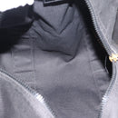 FENDI Handtasche Canvas 2-Wege Schwarz Gold Auth bs35369-18