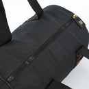 FENDI Handtasche Canvas 2-Wege Schwarz Gold Auth bs35369-6