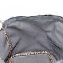FENDI Handtasche Canvas Schwarz Silber Auth bs35371-19