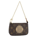 LOUIS VUITTON Monogram Mini Pochette Accessoires Pouch T&B M60153 Auth bs35377-1