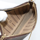 LOUIS VUITTON Monogram Mini Pochette Accessoires Pouch T&B M60153 Auth bs35377-11